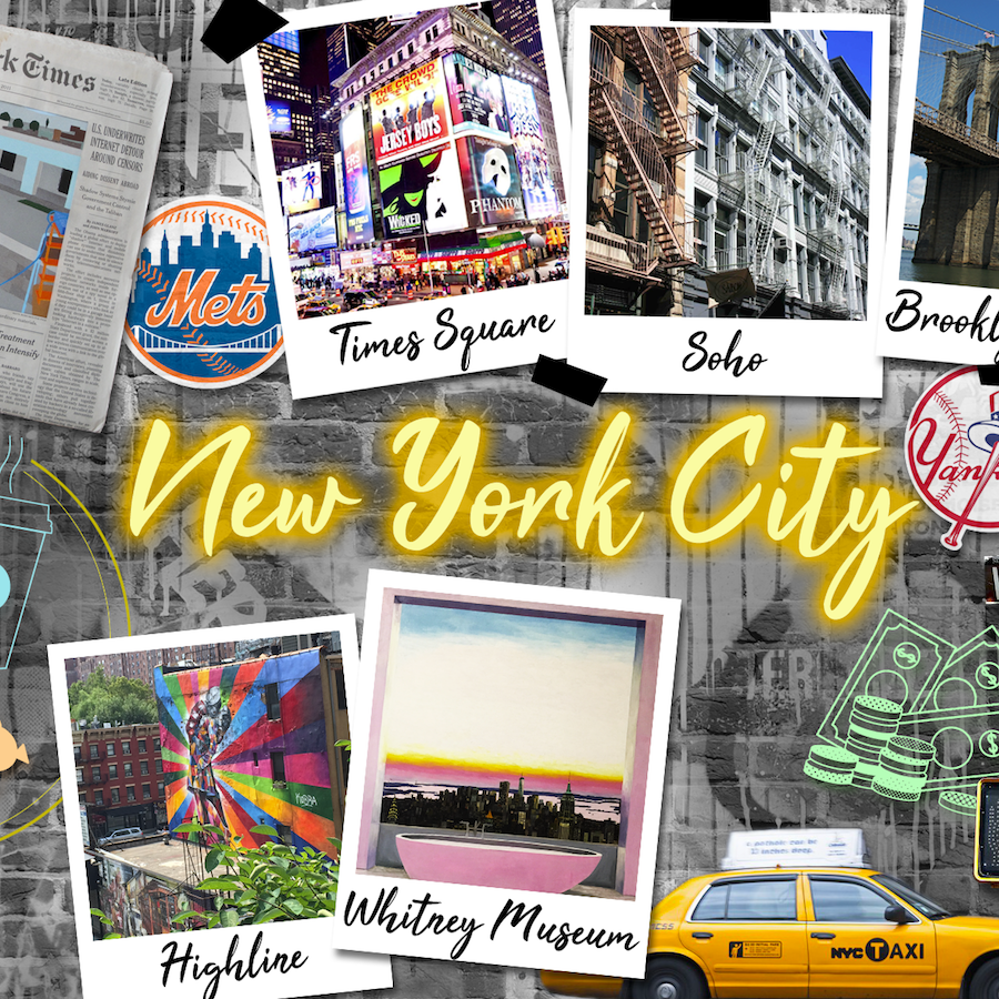 new york city carnet de voyage